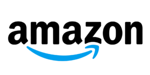 Amazon blue smile logo for data center signage case study.