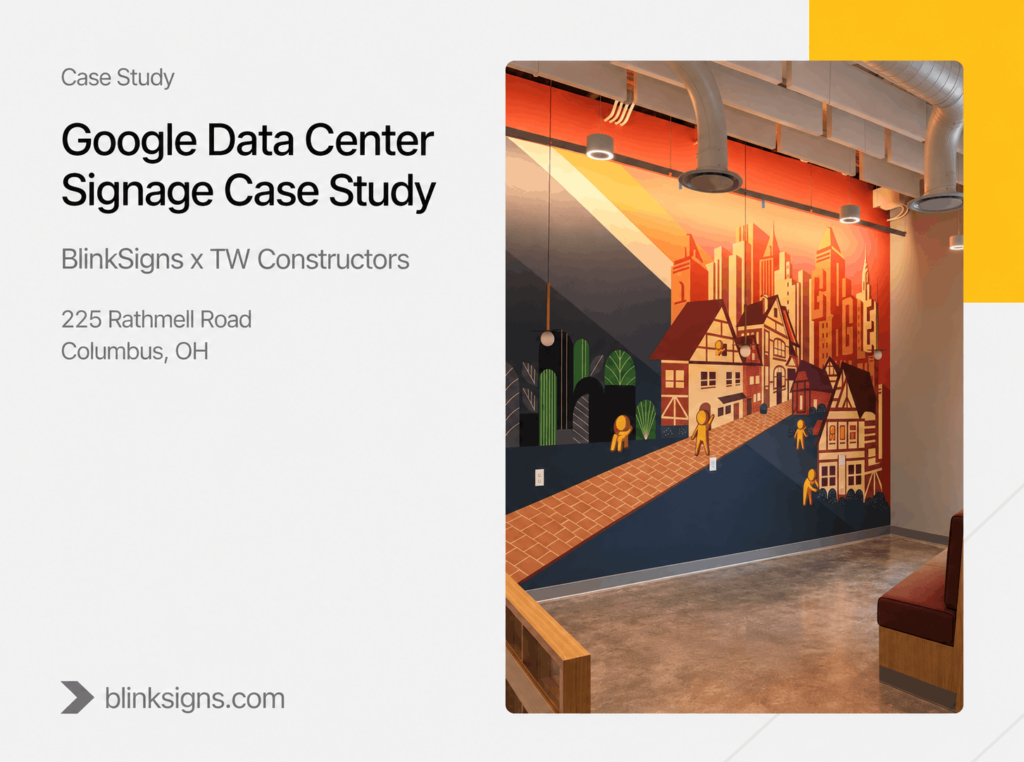 Google Data Center Signage Case Study_BlinkSigns x TW Constructors