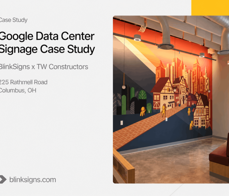 Google Data Center Signage Case Study_BlinkSigns x TW Constructors